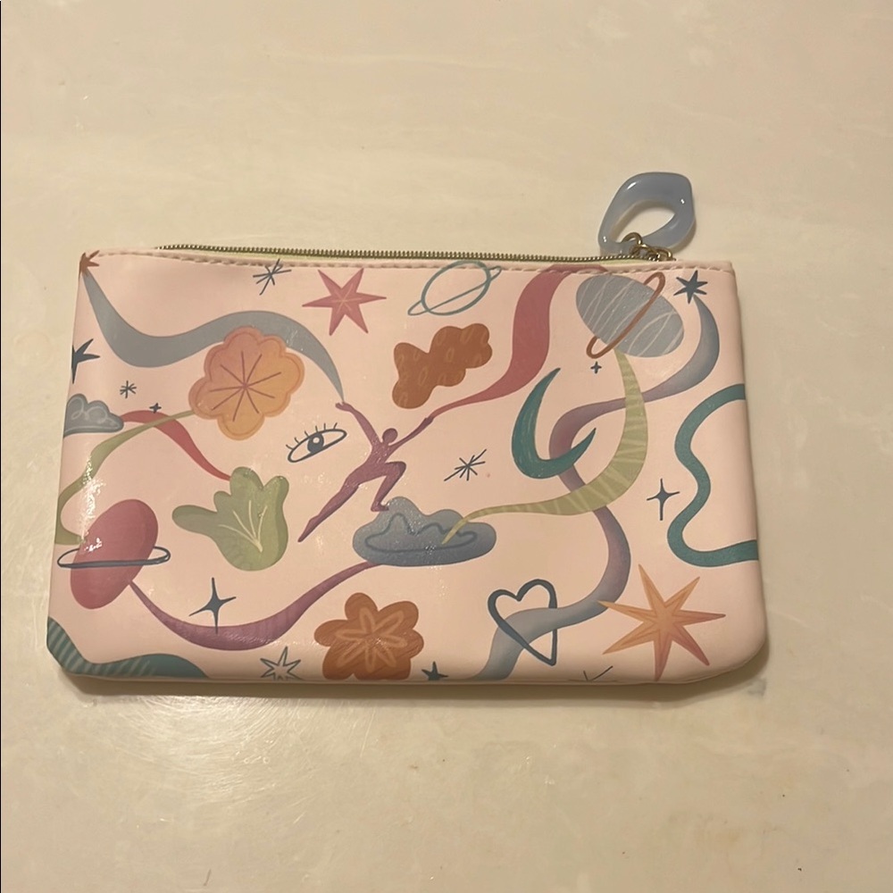 Colorful Abstract Pattern Clutch